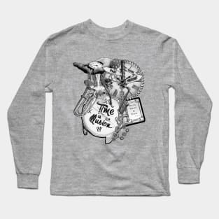 Steampunk Music Time illusions Long Sleeve T-Shirt